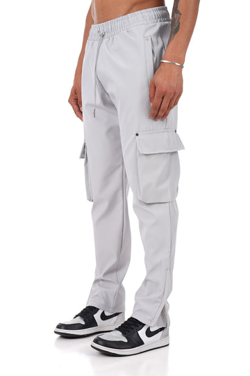 Cargo « Uni zip » Gris