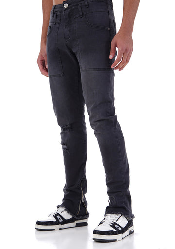 Jeans « Flare Grey »