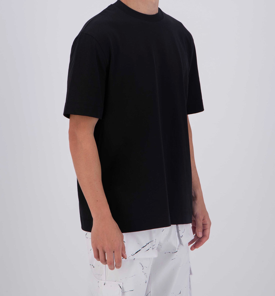 T-shirt Oversise « Uni Black »