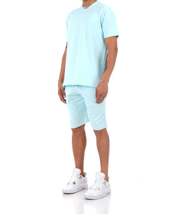 Ensemble « Short Uni » Ciel