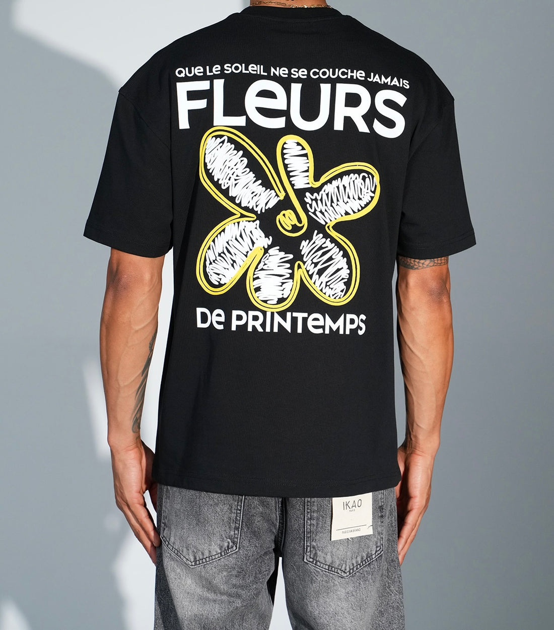 TS Fleurs de Printemps Noir