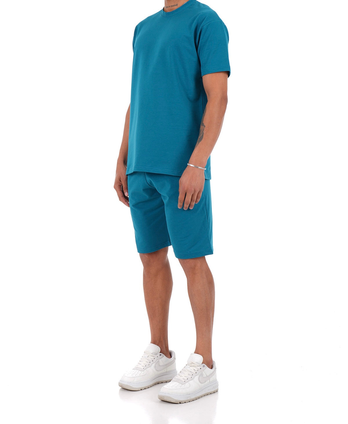 Ensemble « Short Uni » indigo