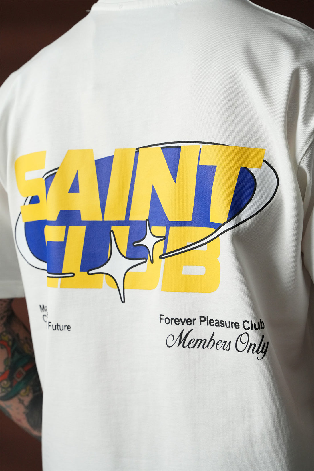 T-Shirt Saint Club Blanc