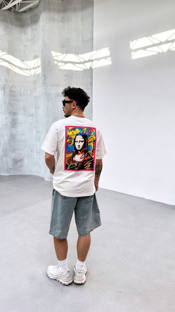 T-shirt Art Gallery White